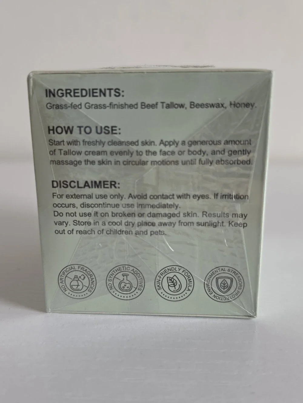 Whipped Tallow Cream Face & Body Moisturizer